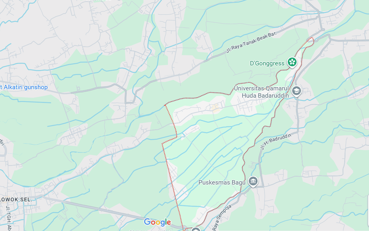 Lokasi CV. Bale Lombok Nusantara